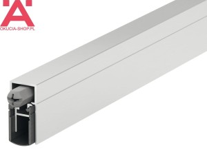 USZCZELKA opadająca DDS15, jednostronna, długość: 930mm, ALUMINIUM KOLOR SREBRNY HÄFELE 950.05.823