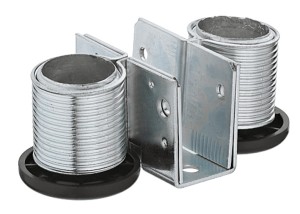 Häfele 637.42.932 REGULATOR WYSOKOŚCI COKOŁU PODWÓJNY udźwig 300kg 