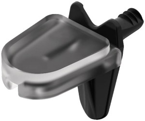 HÄFELE 282.25.333 Podpórka półek drewnianych lub szklanych fi3mm, udźwig 9,4kg k.CZARNY, opakowanie 500szt