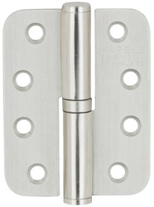 ZAWIAS WIERZCHNI do drzwi bezprzylgowych, 80mm LEWY STAL NIERDZEWNA HÄFELE 926.20.503