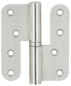 ZAWIAS WIERZCHNI do drzwi bezprzylgowych, 100mm PRAWY STAL NIERDZEWNA HÄFELE 926.20.003