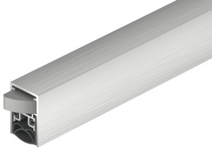 USZCZELKA opadająca DDS20, dwustronna, długość: 930mm, ALUMINIUM KOLOR SREBRNY HÄFELE 950.05.923
