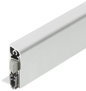 USZCZELKA opadająca Wind-Ex ® US, jednostronna, długość: 860mm, ALUMINIUM KOLOR BIAŁY HÄFELE 950.07.841