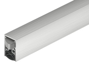 USZCZELKA opadająca DDS20, jednostronna, długość: 1030mm, ALUMINIUM KOLOR SREBRNY HÄFELE 950.05.914