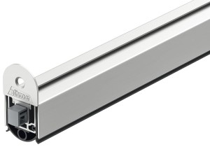 USZCZELKA opadająca Rainstop ® L-24/20 WS, długość: 1050mm, ALUMINIUM KOLOR SREBRNY HÄFELE 950.05.595