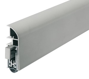 USZCZELKA opadająca Schall-Ex ® L-15 FS, jednostronna, długość: 805mm, ALUMINIUM KOLOR SREBRNY HÄFELE 950.07.031