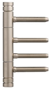 ZAWIAS WKRĘCANY 15mm do drzwi przylgowych V 4426 WF do ościeżnic drewnianych, wersja Soft, STAL POZŁACANA HÄFELE 922.04.682