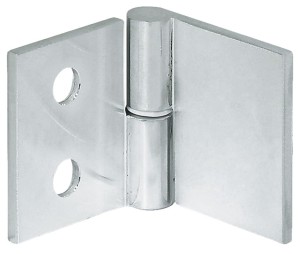 Zawiasy do drzwi szklanych/lustrzanych (2szt), kąt otwarcia 180 °, aluminium, do drzwi wpuszczanych, PRAWY Häfele 361.62.900