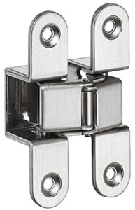 ZAWIAS specjalny wpuszczany, kąt otwarcia 180°  STAL NIERDZEWNA gatunek 1.4301 (V2A)) Häfele 341.08.000