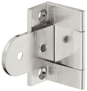 ZAWIAS NEUFORM z mosiądzu do drzwi 15-16mm z niepełnym nałożeniem L lub P k. NIKIEL POLEROWANY Häfele 307.05.705