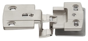 Zawias do drzwi szklanych,do grubych drzwi szklanych, regulowanych w trzech płaszczyznach Häfele 344.75.740