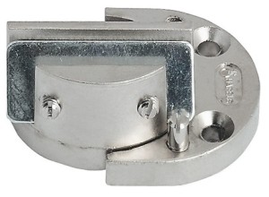 ZAWIAS DO DRZWI SZKLANYCH GLARIOR 95st NIKIEL MATOWY Häfele 361.49.603