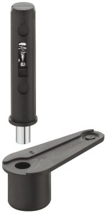 ZAWIAS CZOPIKOWY NAROŻNY tworzywo sztuczne CZARNY Häfele 361.22.310