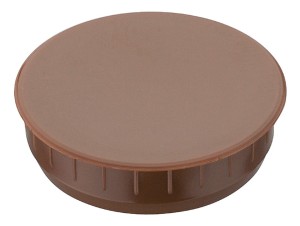 Zaślepka do otworu pod puszkę zawiasu o średnicy 35mm BRĄZOWA HÄFELE 340.41.104