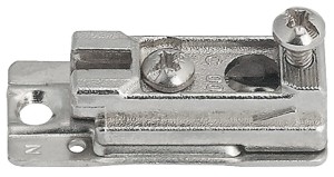 Prowadnik prosty Nexis 0mm NIKIEL Häfele 323.71.707