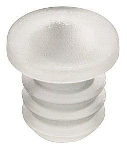 Odbojnik wciskany fi6 PRZEZROCZYSTY op.500szt HÄFELE 356.20.421