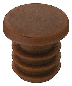 Odbojnik wciskany fi6 BRĄZOWY op.100szt HÄFELE 356.20.127