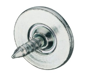 Metalowa płytka do zatrzasków z magnesem 100szt WBIJANA HÄFELE 246.08.910