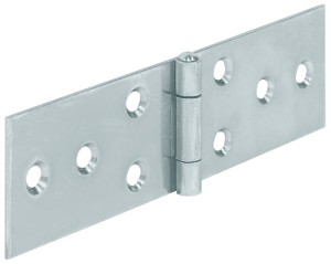 ZAWIAS SPLATANY 50x23mm, poziomy zgodny z DIN 7957, OCYNK /op.10szt/ Häfele 354.31.913