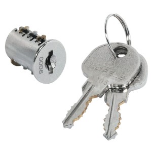 WKŁADKA SH3 WYMIENNA + 2 KLUCZE STALOWE, zamknięcie 1601-1650 SYMO Häfele 50szt. 210.41.721