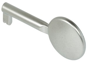 Klucz ozdobny 8/6mm, ZNAL NIKIEL MAT Häfele 204.60.680