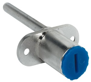 ZAMEK CENTRALNY OBROTOWY z dwustronną płytką mocującą skok 12mm SYMO3000 NIKIEL Häfele 234.98.600