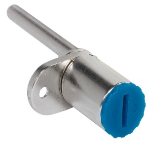 ZAMEK CENTRALNY OBROTOWY z jednostronną płytką mocującą skok 12mm SYMO3000 NIKIEL Häfele 234.98.650