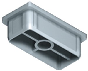 Wkładka do kolumny 60 x 30 mm z gwintem M10, do mocowania śruby mocującej na górze lub na dole HÄFELE 770.16.292