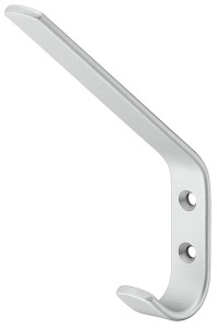 Wieszak ścienny podwójny 158mm SREBRNY ANODOWANY HÄFELE DESIGN 842.02.906