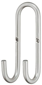 Wieszak ścienny garderobiany, podwójny 150mm STAL NIERDZEWNA HÄFELE DESIGN 842.35.050