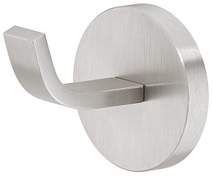 Wieszak ścienny garderobiany z rozetą okrągłą STAL NIERDZEWNA SZCZOTKA MAT HÄFELE DESIGN 842.33.031