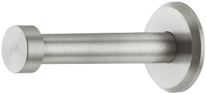 Wieszak ścienny garderobiany z rozetą okrągłą 32mm STAL NIERDZEWNA SZCZOTKA MAT HÄFELE DESIGN 844.72.030