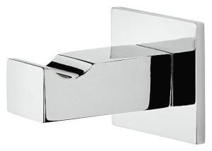 Wieszak ścienny garderobiany pojedynczy z mosiądzu CHROM POLEROWANY HÄFELE DESIGN 842.49.230