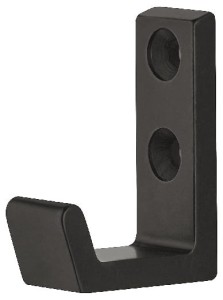 Wieszak ścienny "haczyk" 36mm CZARNY ANODOWANY HÄFELE DESIGN 842.20.360