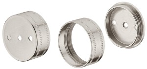 UCHWYT 3-częściowy DRĄŻKA UBRANIOWEGO fi25mm NIKIEL Häfele 803.51.771