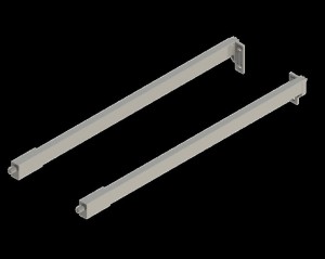 Relingi do podwyższenia szuflady L=270mm, k. ANTRACYT /1 para/ HÄFELE 552.51.400