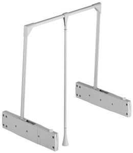 Wieszak opuszczany PANTOGRAF SUPER PRO udźwig 18kg <1100MM KOLOR SZARY Häfele 805.24.961