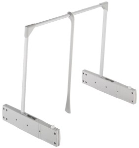 Wieszak opuszczany PANTOGRAF SUPER udźwig 12,5kg 800-1100MM KOLOR SZARY Häfele 805.24.950