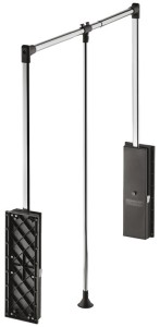 Wieszak opuszczany PANTOGRAF PROFESSIONAL udźwig 15kg 870-1190mm Häfele 805.24.230