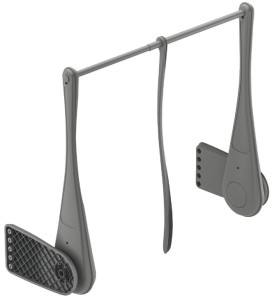 Wieszak opuszczany PANTOGRAF ONLY udźwig 12kg 730-1190MM KOLOR SZARY Häfele 805.21.901