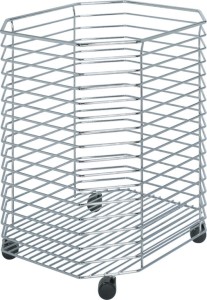 KOSZ NA BIELIZNĘ na kółkach CHROM Häfele 540.01.204