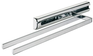 WIESZAK NA RĘCZNIKI/ŚCIERECZKI 2-ramienny 325mm HÄFELE 510.36.282