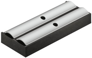 Uchwyt na folię, przegrody do szuflad, drewniany 137,5x472x37,5mm JESION CZARNY BEJCOWANY HÄFELE 550.31.330