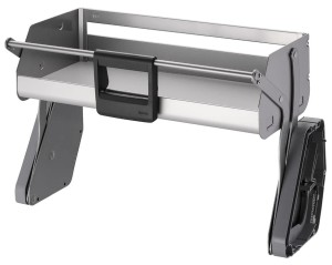 Półka wychylna pojedyncza do szafki górnej 600mm, Kesseböhmer iMove, k.SREBRNY HÄFELE 504.68.933