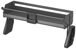 Półka wychylna pojedyncza do szafki górnej 600mm, Kesseböhmer iMove, k.ANTRACYT HÄFELE 504.68.313