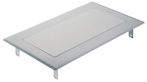 Klapka wrzutowa do śmieci, samozamykająca ze stali nierdzewnej 330x195x53mm HÄFELE 502.94.060