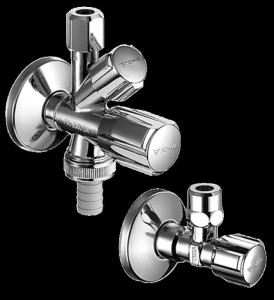 Zestaw niezawodnych zaworów do baterii z mosiądzu k.CHROM HÄFELE 565.98.030 