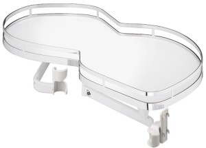 Komplet dwóch półek LeMans II 450mm LEWA Style HÄFELE 541.30.148