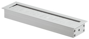 Przelotka kablowa, prostokątna 180 x 45mm, k. CZARNY Häfele 631.29.341