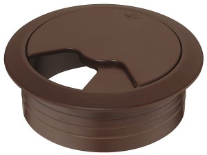 Przelotka kablowa, okrągła Ø 91 mm, k. BRĄZOWY Häfele 428.96.104